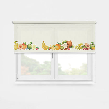 ROLLER ESTAMPADO FRUTAS ACUARELA 2 GUARDA