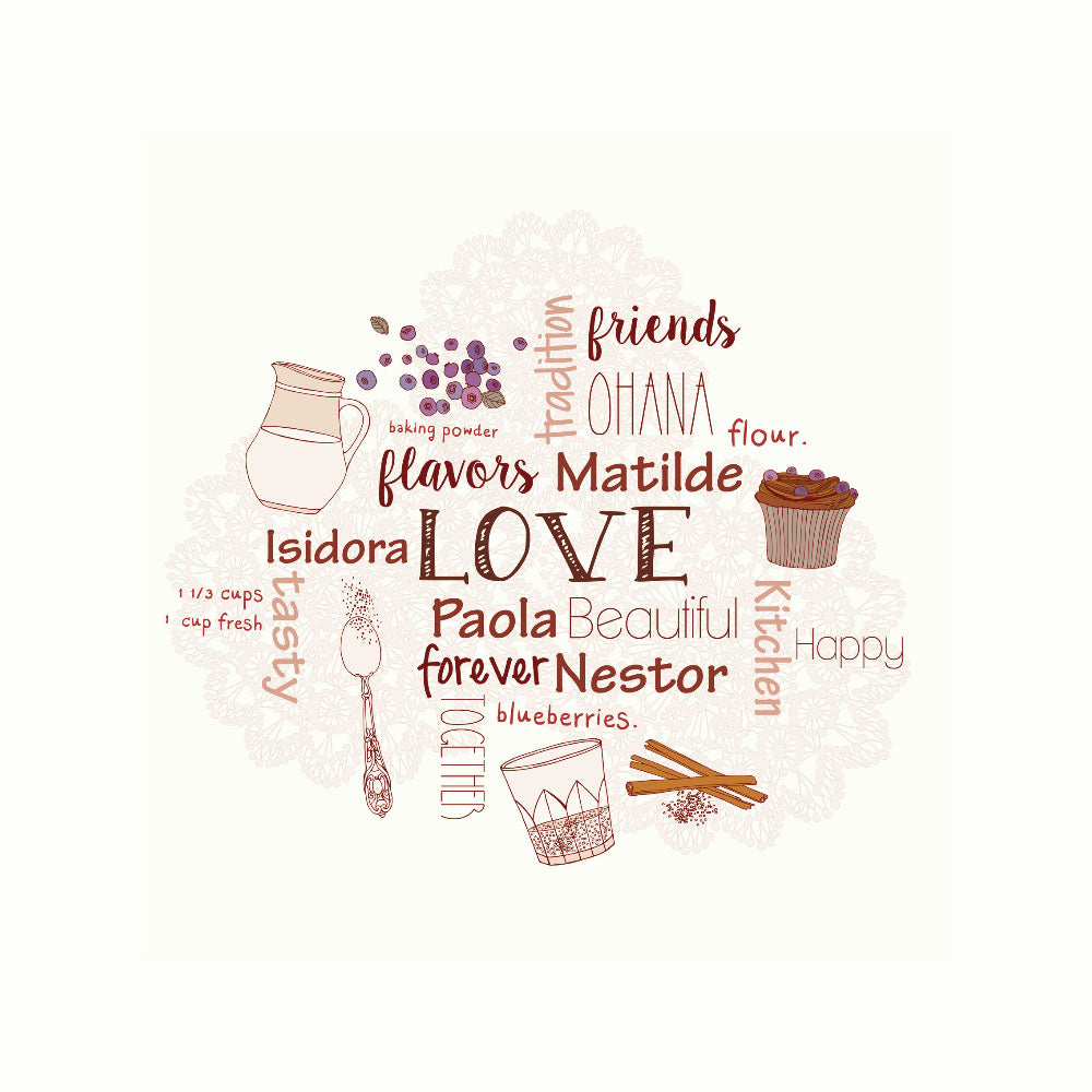 ROLLER ESTAMPADO LOVE FAMILY