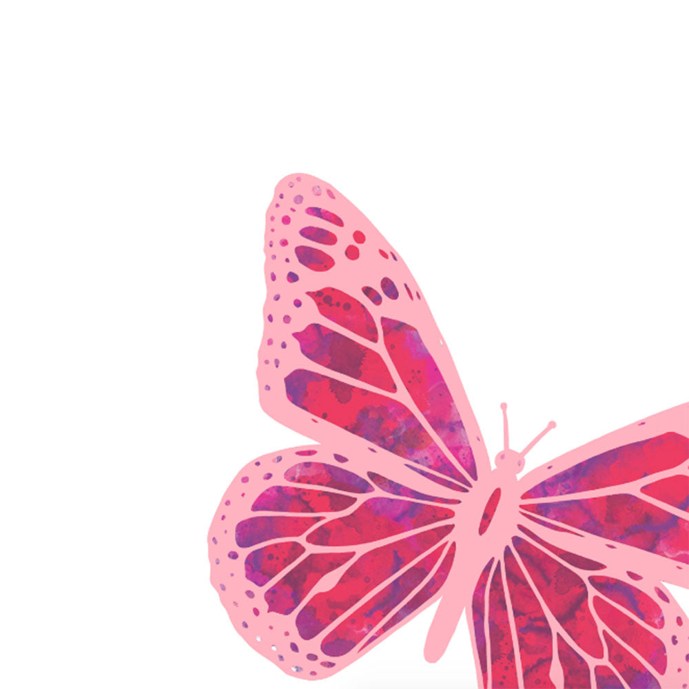 ROLLER ESTAMPADO MARIPOSA XL BERRY PINK