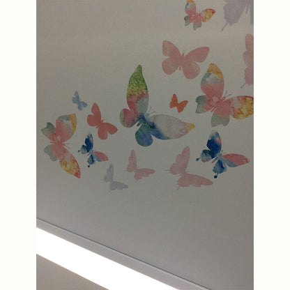 ROLLER ESTAMPADO MARIPOSAS ACUARELA ESQUINADAS