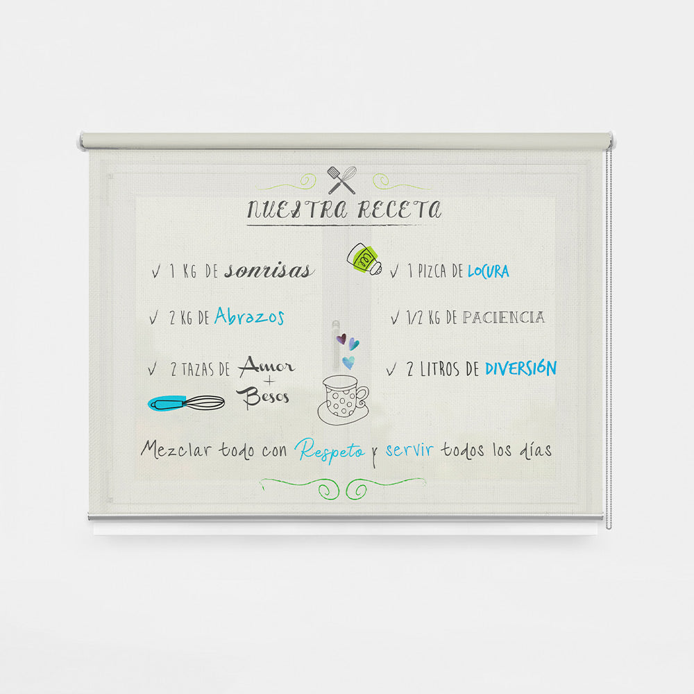 ROLLER ESTAMPADO NUESTRA RECETA