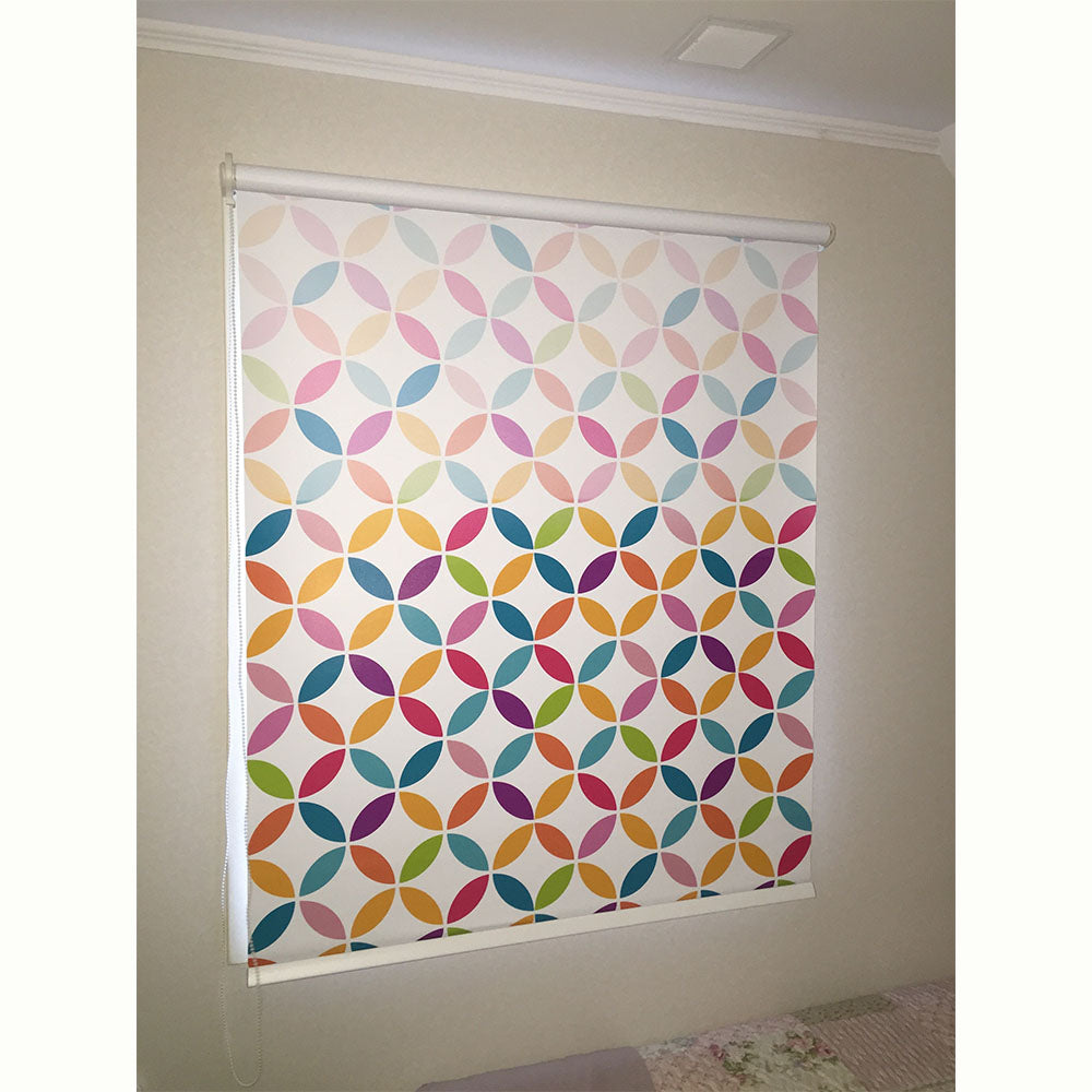 ROLLER ESTAMPADO PATTERN MULTICOLOR DEGRADÉ