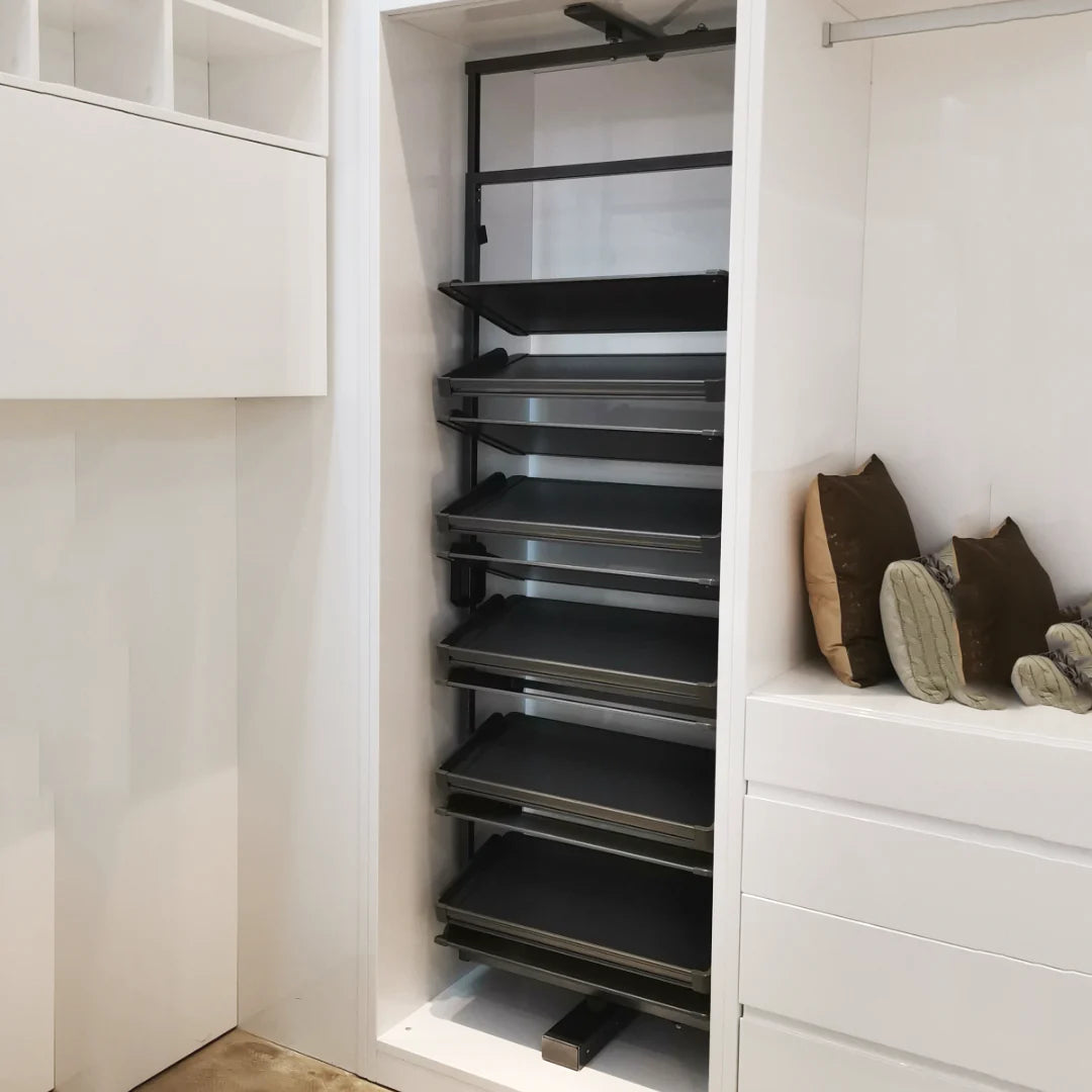 Rack Zapatero Giratorio 360° de 10 Niveles