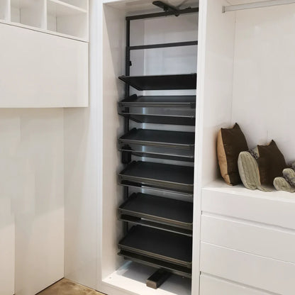 Rack Zapatero Giratorio 360° de 10 Niveles