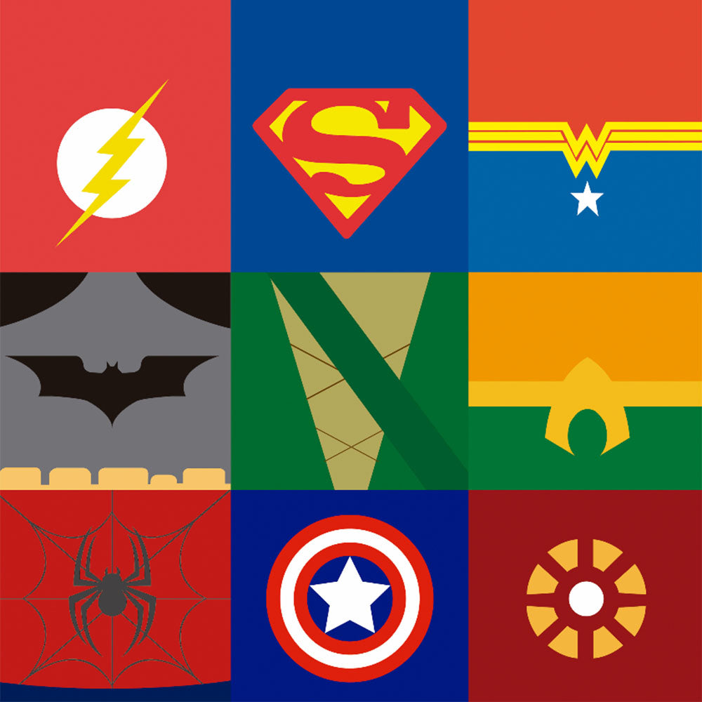 ROLLER ESTAMPADO SUPERHÉROES