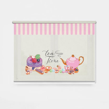 ROLLER ESTAMPADO TEA TIME